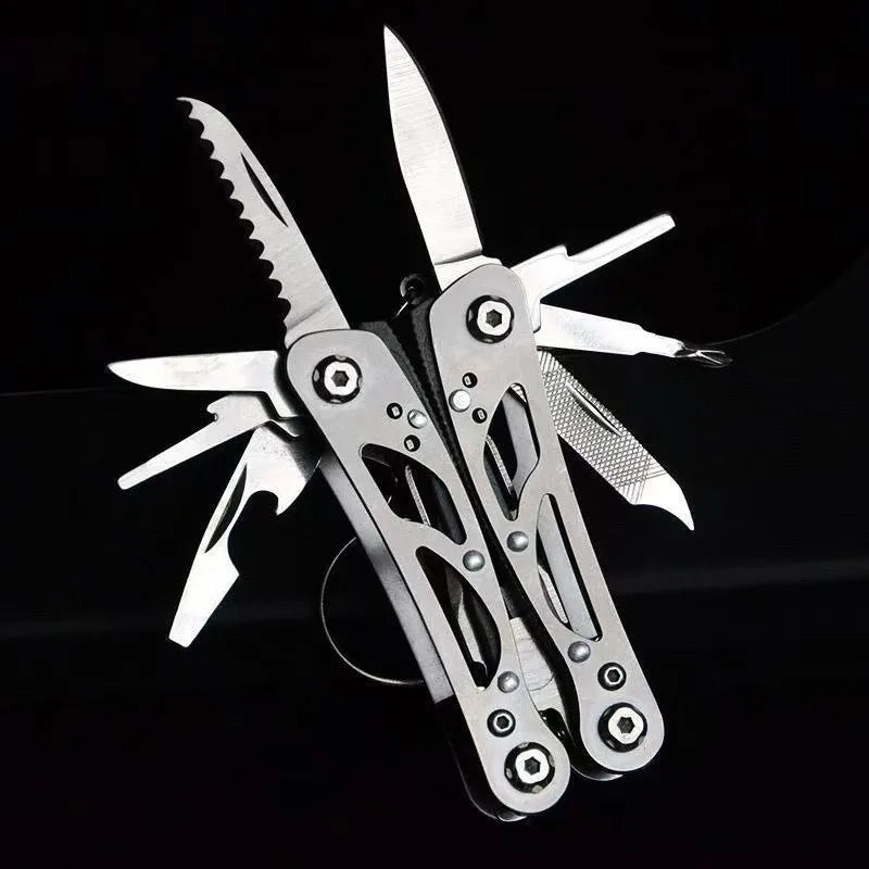 Outdoor Hunting Survival Rescue Tactical Multipurpose Repair Tool Folding Multi-tool Pocket Knife Pliers Mini Portable Fold
