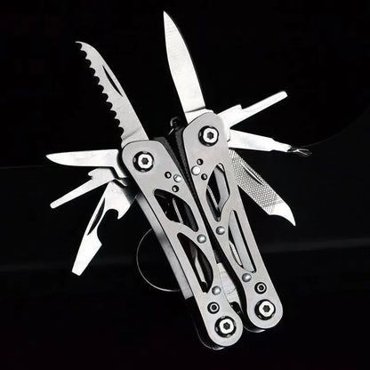Outdoor Hunting Survival Rescue Tactical Multipurpose Repair Tool Folding Multi-tool Pocket Knife Pliers Mini Portable Fold