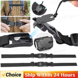 Backpack Chest Bag Strap Harness Adjustable Buckle Clip Straps Non-slip for Outdoor Camping Tactical Bag Fixed Belt Accessories
