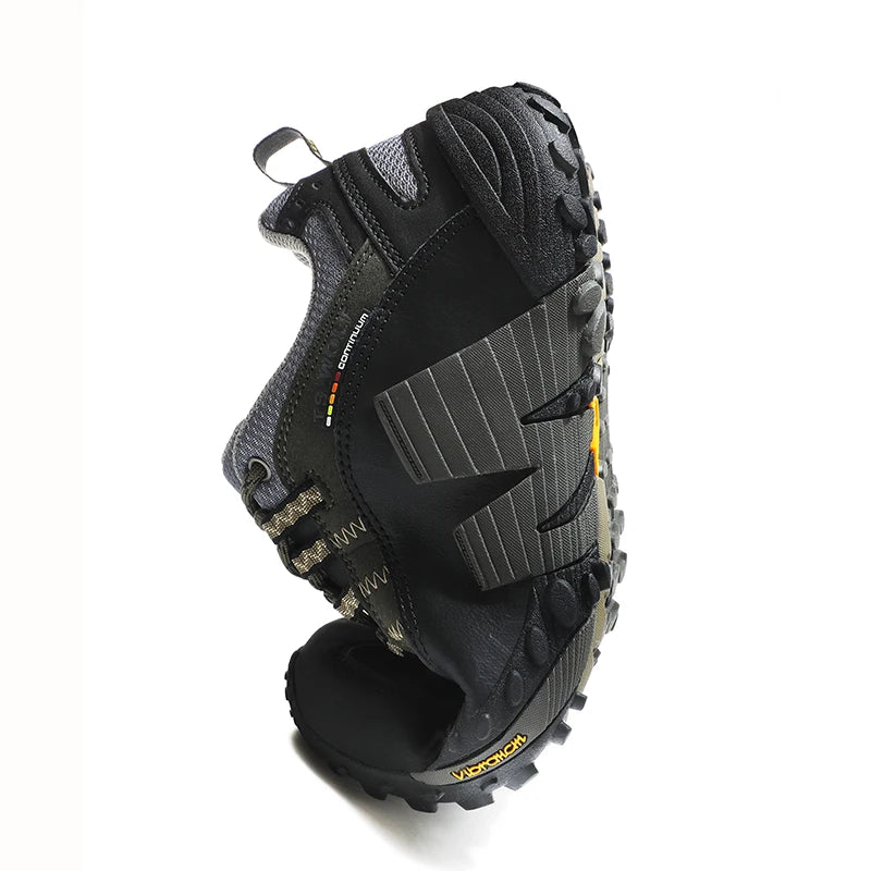 Men’s Waterproof Trekking Shoes – Outdoor Hiking Boots, Leather Hunting & Tactical Footwear