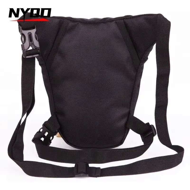 Nylon Waist Packs Leg Bag Waterproof Waist Bag Motorcycle Funny Drop Belt Fanny Pack Waist Bag Belt Packs For Men