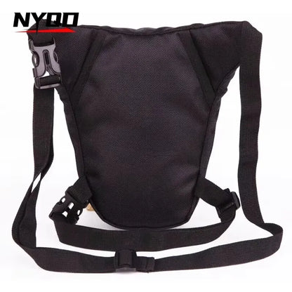 Nylon Waist Packs Leg Bag Waterproof Waist Bag Motorcycle Funny Drop Belt Fanny Pack Waist Bag Belt Packs For Men