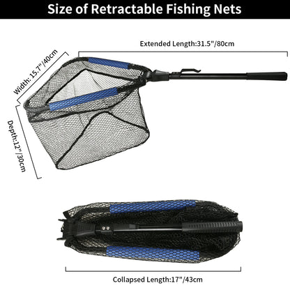 Aluminum Telescoping Landing Net (55-190cm)