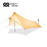 Knot Jian Outdoor 1P Inner Tent Camping Bivy Insect-proof Sleeping Bag Set Ultralight Mountain Climbing Pole Less Tent Shelter