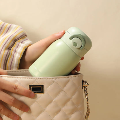 Mini Thermos Cup 220ml/350ml Pocket Cup Stainless Steel Thermal Coffee Mug Vacuum Flask Insulated Hot Water Bottle for Winter