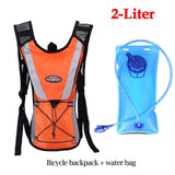 Cycling Backpack Water Bag Set 2L MTB Bike Hydration Pack Bicycle Knapsack Water Bags Mountaineering Running Backpack 2Liters