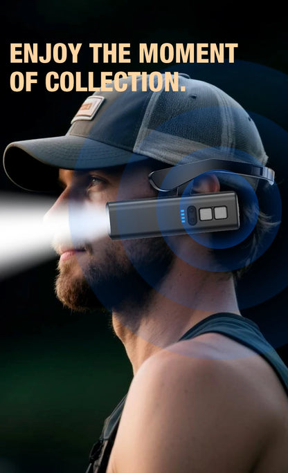 Rechargeable Ear Clip LED Headlamp