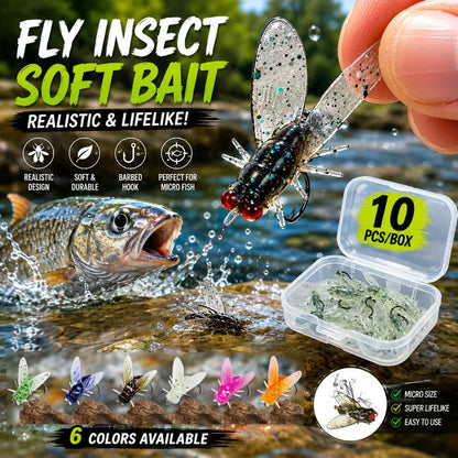 Soft Mosquito Bug Flies for Stream Fishing