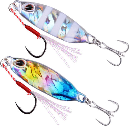 Metal Jigging Spoon Lures (10-40g)