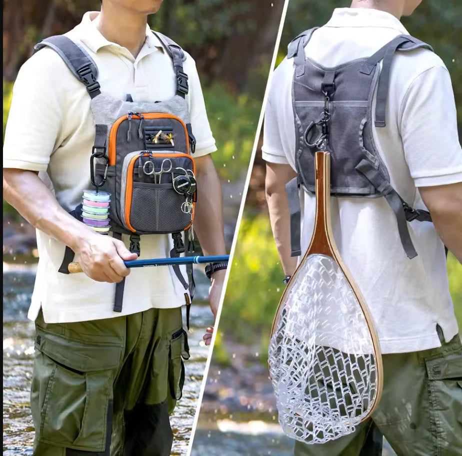 Ultralight Fly Fishing Chest Pack and Fanny Pack