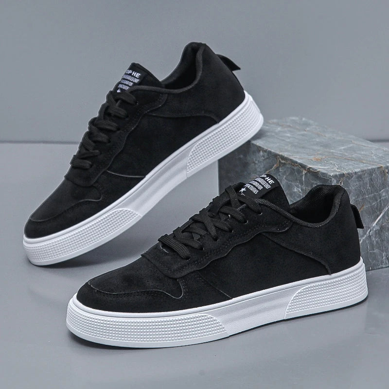 Men’s Platform Casual Sneakers – Lightweight Non-Slip Running & Walking Shoes
