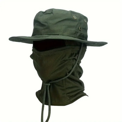 Camo Boonie Hat with Balaclava