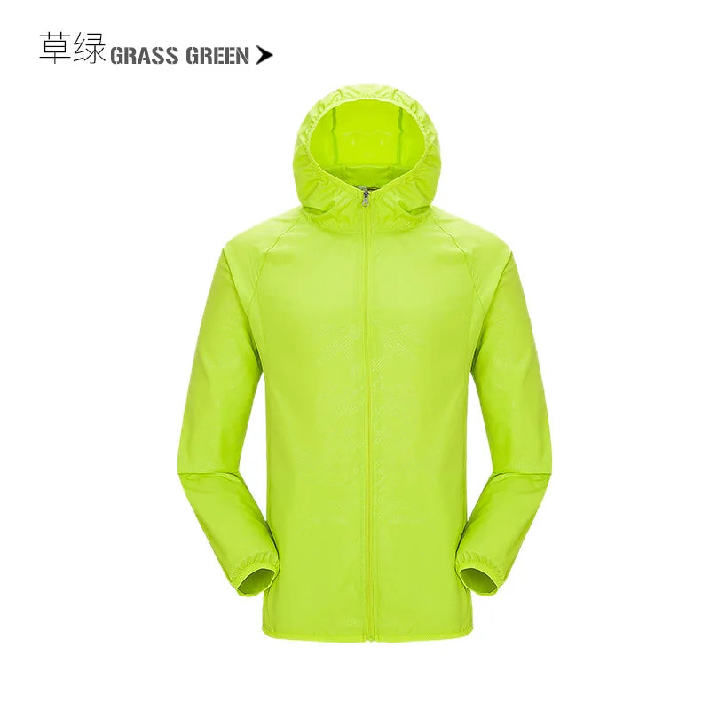 Waterproof Quick-Dry Camping Rain Jacket