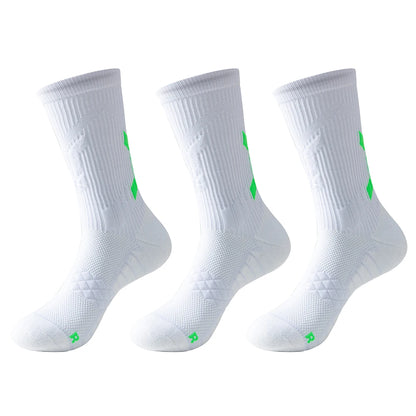 1/3pair professional basketball socks Men marathon compression running sport socks thick towel socks skateboarding socks for man