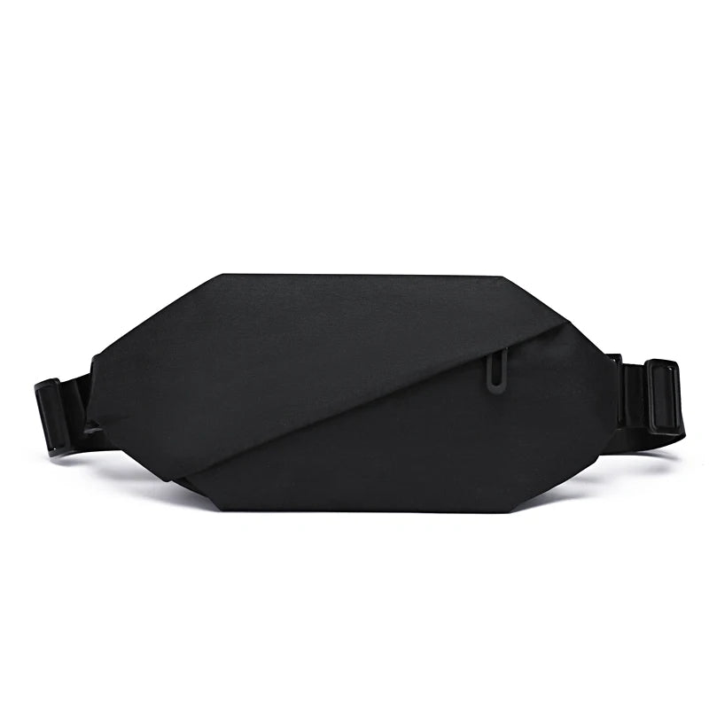 Men Minimalist Outdoor Sports Running Jogging Waist Bag Man Waterproof Fanny Pack Stylish Cross Body Belt Bag Waist Bag for Men