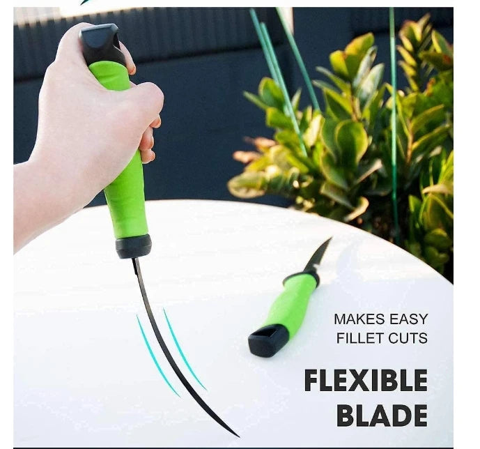 Stainless Steel Fillet & Boning Knife with Sheath