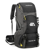 50L Travel Backpack Camping Hiking Rucksack Waterproof Outdoor Climbing Mountaineering Trekking Bag for Men Women Luggage