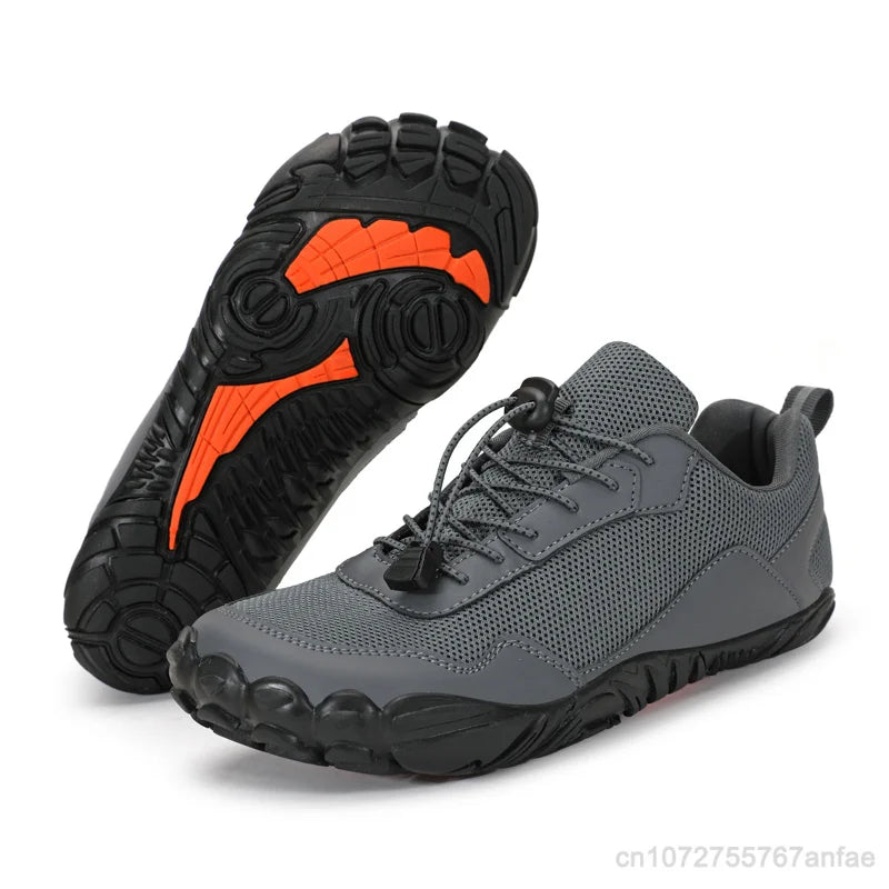 Men’s Minimalist Trail Running Barefoot Shoes – Wide Toe Box, Zero Drop, Aqua Sock Shoes for Hiking, Kayaking & Surfing