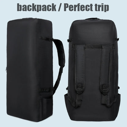 Large-capacity surfboard backpack mountaineering bag tent cosmetics bag work backpack clothes storage quilt storage sup