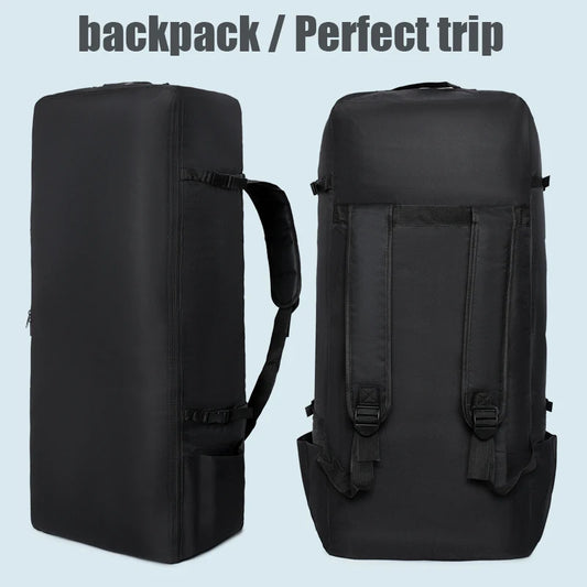 Large-capacity surfboard backpack mountaineering bag tent cosmetics bag work backpack clothes storage quilt storage sup