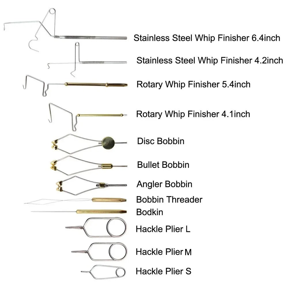 Fly Tying Starter Tool Kit with Vise