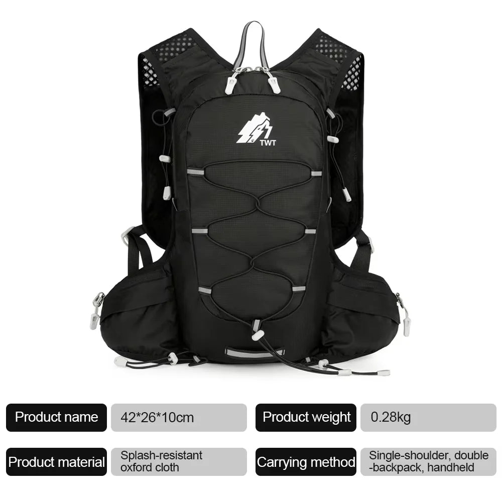 20L Outdoor Lightweight Backpack Trail Running Backpack Cycling Bag Mountaineering Backpack Hiking Backpack Hydration Backpack