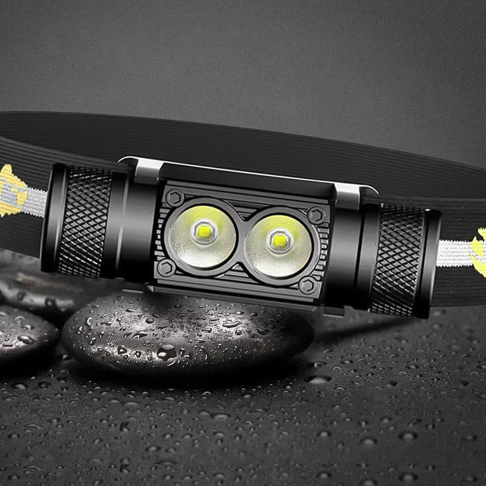 Homefish USB LED Headlamp Fishing 18650 Headlight Torch Hunting Head Lamp Camping Headlamp Flashlight Head Light