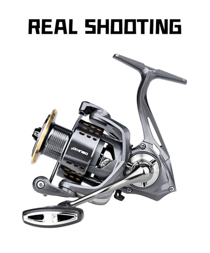 DEUKIO Spinning Fishing Reel 2000-7000 Series 15KG Max Drag Ultralight Saltwater Surf Fishing Lure Reel