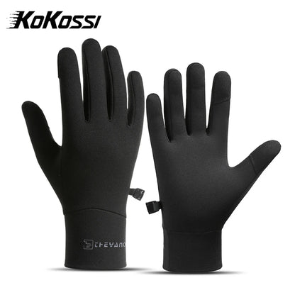 KoKossi Winter Waterproof Cycling Gloves Anti-Slip Thermal Gloves Touch Screen Running Cycling Driving Ski Hiking Warm Glove