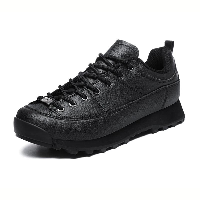 Men’s Hiking Shoes – Outdoor Trekking Anti-Slip Lightweight Sneakers with Mesh Upper (Big Size Comfort Walking Shoes)