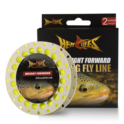 HERCULES WF Floating Fly Line Fluorescent Yellow