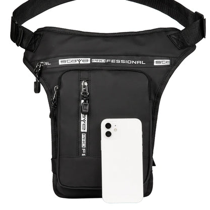 Men's and Women's Running Sports Waist Bag Multi-Functional Mobile Phone Bag Cross-Body Mini Leg Bag
