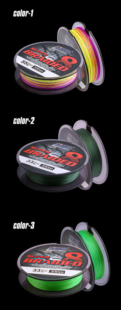 FJORD 8-Strand Braided Fishing Line