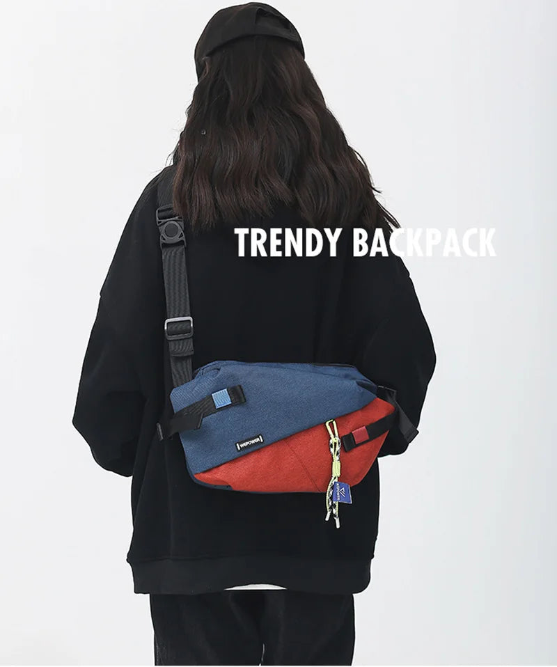 High Quality Nylon Panelled Waist Packs 2026 New Brand Unisex Chest Pack Casual Outdoor Travel Crossbody Bag Men Wasit Belt Bags