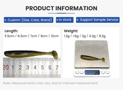 Paddle Tail Swimbaits (10 Pack)