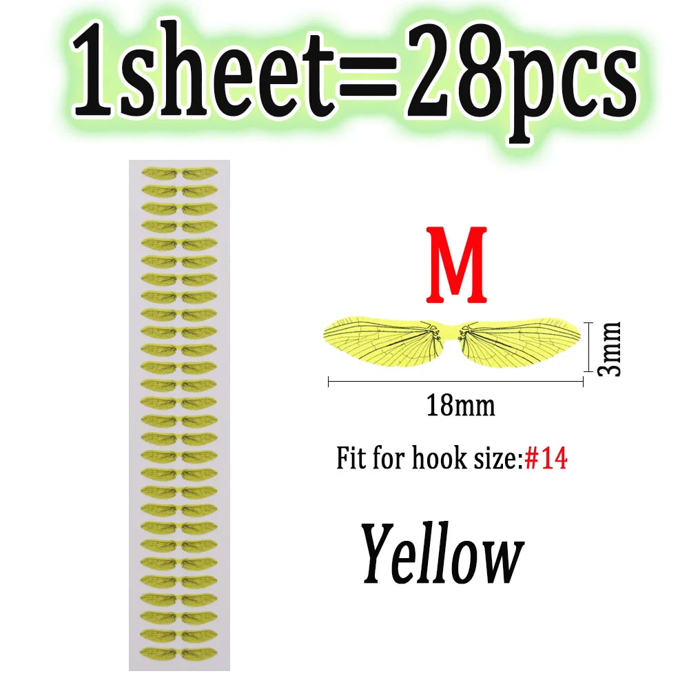 Vampfly Pre-Cut Fly Wings (Dry Fly, Stonefly, Mayfly)