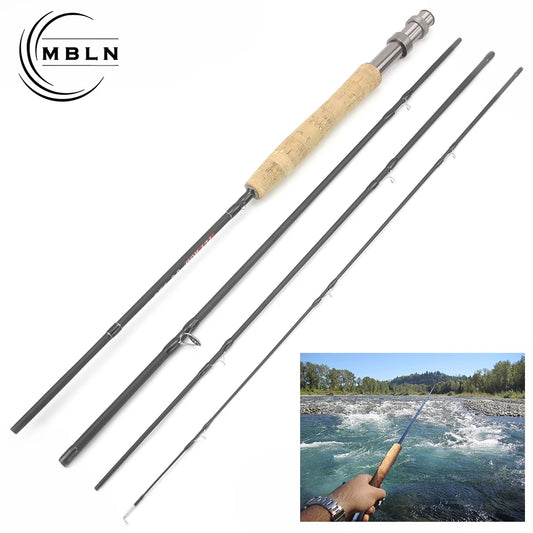 Ultralight 4-Section Carbon Fly Rod