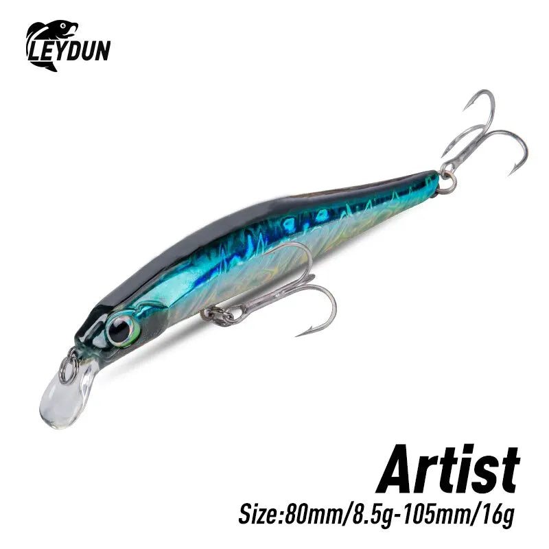 LEYDUN Artist FR Sinking Minnow Jerkbait