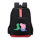 Peppa Pigs Schoolbag Print Backpack for Boys Girls Large Capacity Backpacks for Primary School Students Bag Birthday Gift