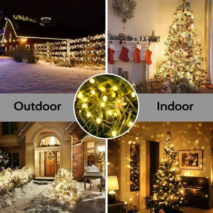Outdoor Solar Light String LED Christmas Decoration,light String Solar Fairy Light Garden Christmas Decoration Light