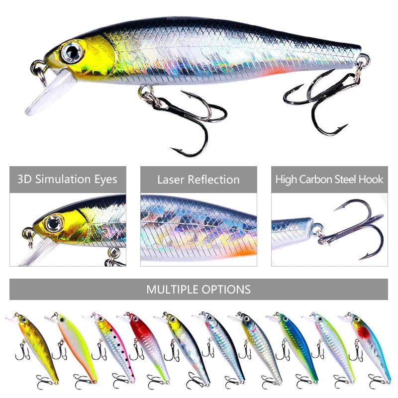 Minnow Jerkbait Wobbler 8.8cm 9g