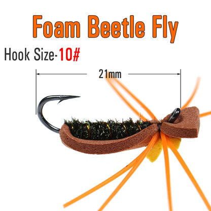 Bimoo Madam Spider Foam Hopper Flies (4 Pack)