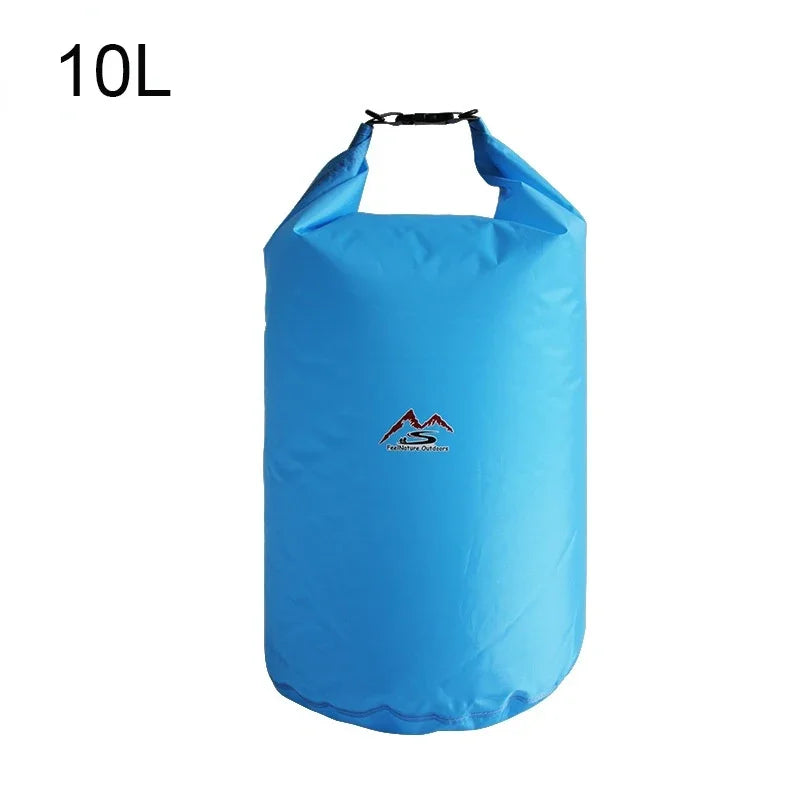 5-70L Waterproof Bag Outdoor Dry Sack Floating Gear Bags For Boating Fishing Rafting Swimming Large Capacity Storage Pack Pouch