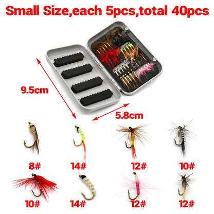 MNFT Handmade Fly Assortment (40-56 Pack)