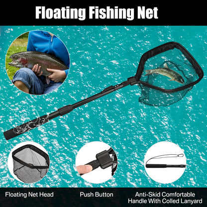 Telescopic Floating Landing Net (55-190cm)