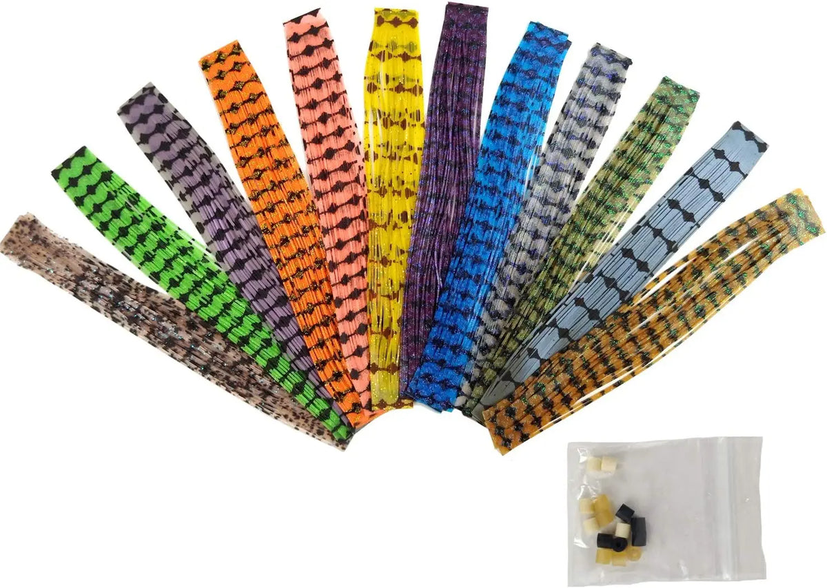 Eupheng Silicone Rubber Legs and Skirts (12 Colors)