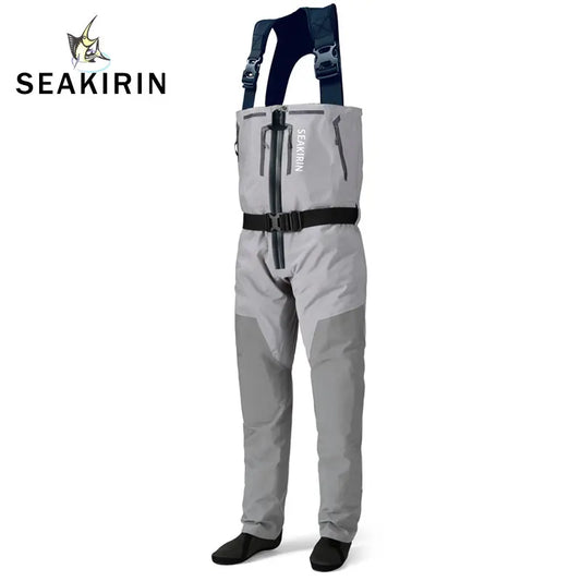 seakirin Zip-Front Breathable Chest Waders