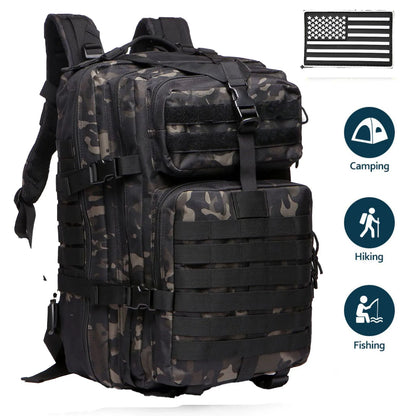 25L/50L Waterproof Tactical Hiking Backpack