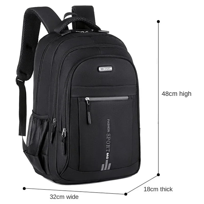Men's Backpacks Oxford Waterproof Rucksack Business Computer Bag Casual Travel Backpacks Senior High School Student Schoolbag 가방