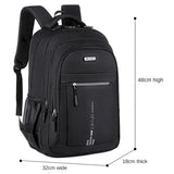 Men's Backpacks Oxford Waterproof Rucksack Business Computer Bag Casual Travel Backpacks Senior High School Student Schoolbag 가방
